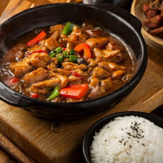 无骨黄焖鸡米饭 Yang's  Chicken Rice Boneless
